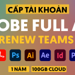 Adobe Creative Cloud Full Apps | Renew