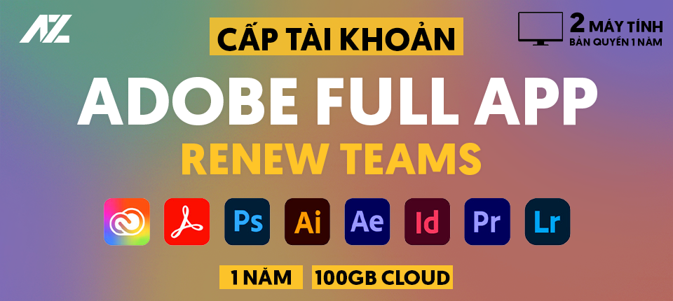 Adobe Creative Cloud Full Apps | Renew