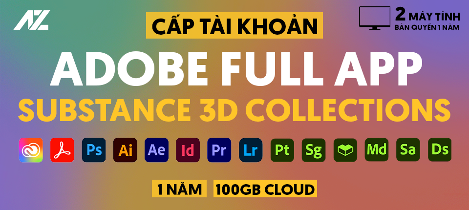 Adobe Creative Cloud Full Apps + Substance 3D Collection | Add to the Team