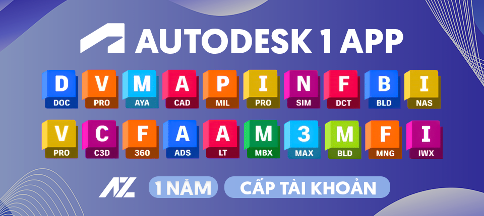 Autodesk 1 App: Giải pháp thiết kế toàn diện, tiện lợi và tiết kiệm