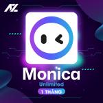 Monica Unlimited – Truy cập toàn bộ tính năng AI không giới hạn