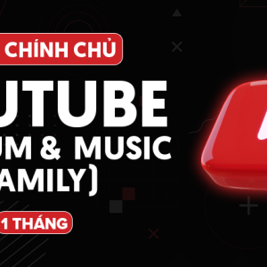 YouTube Premium Family + YouTube Music: Xem không quảng cáo, tải video, nghe nhạc nền