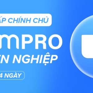 Zoom Pro 14 ngày - Trải nghiệm hội họp trực tuyến chuyên nghiệp