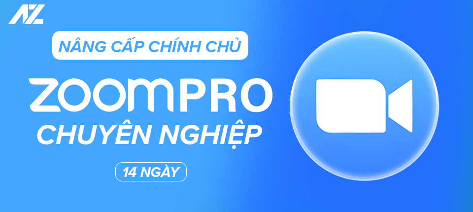 Zoom Pro 14 ngày - Trải nghiệm hội họp trực tuyến chuyên nghiệp