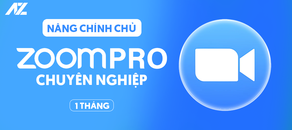 Zoom Pro 1 Tháng - Giải pháp hội họp trực tuyến chuyên nghiệp, hiệu quả cho doanh nghiệp